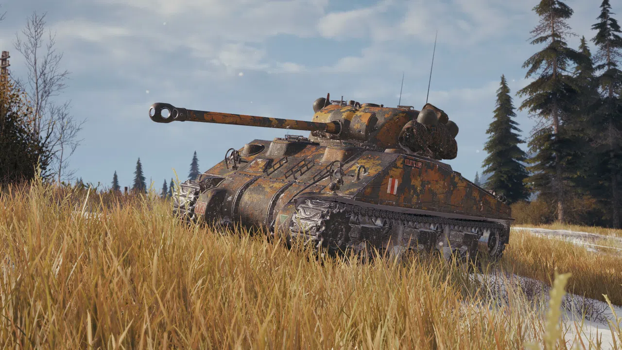 World of Tanks — Sherman VC Firefly Pack (VI British Medium Tank) Screenshot 1