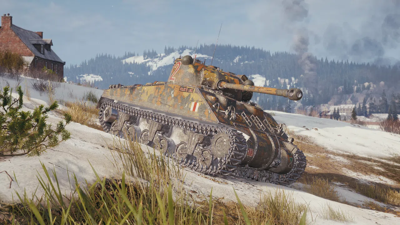 World of Tanks — Sherman VC Firefly Pack (VI British Medium Tank) Screenshot 3
