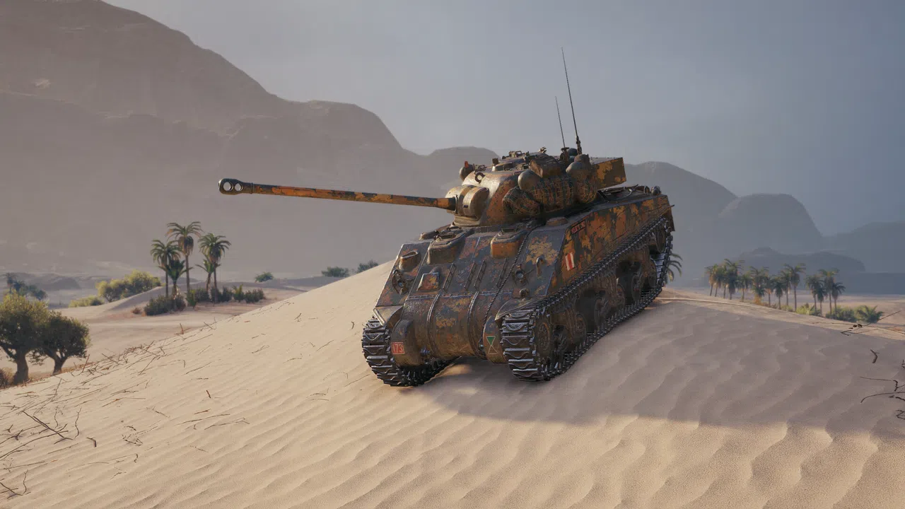 World of Tanks — Sherman VC Firefly Pack (VI British Medium Tank) Screenshot 4