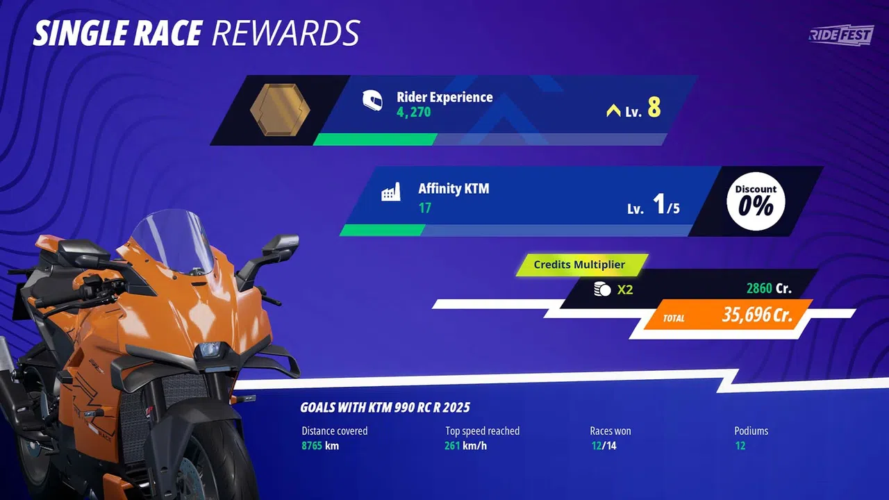 RIDE 6 - Credits Multiplier Screenshot 0