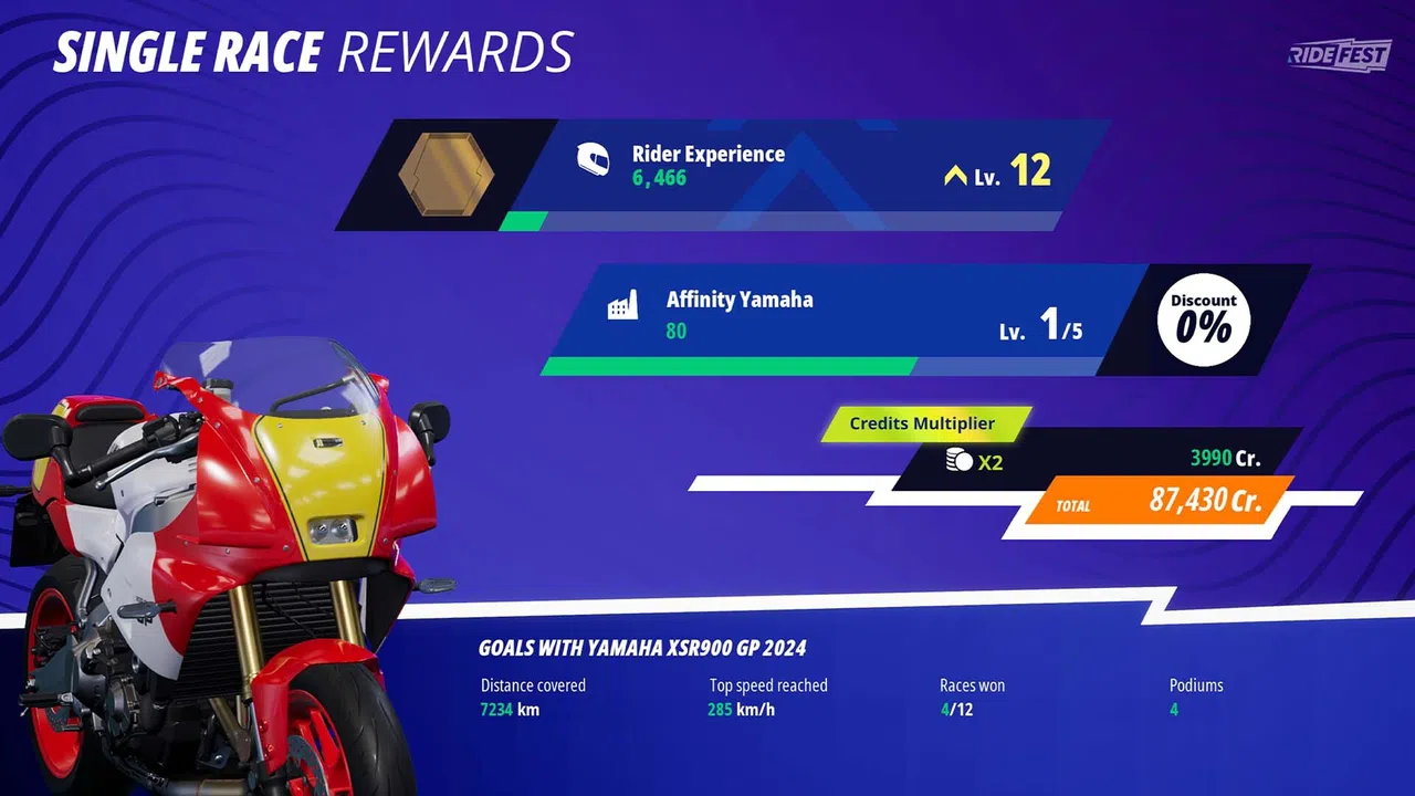 RIDE 6 - Credits Multiplier Screenshot 3