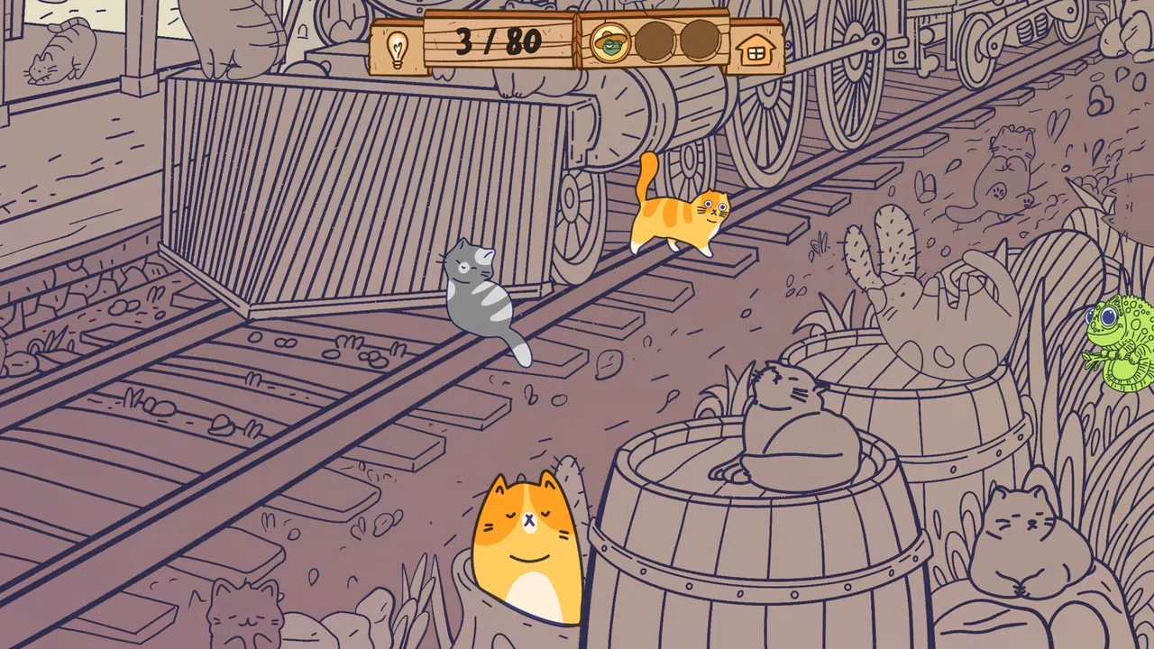 Cats Visiting Wild West Screenshot 0