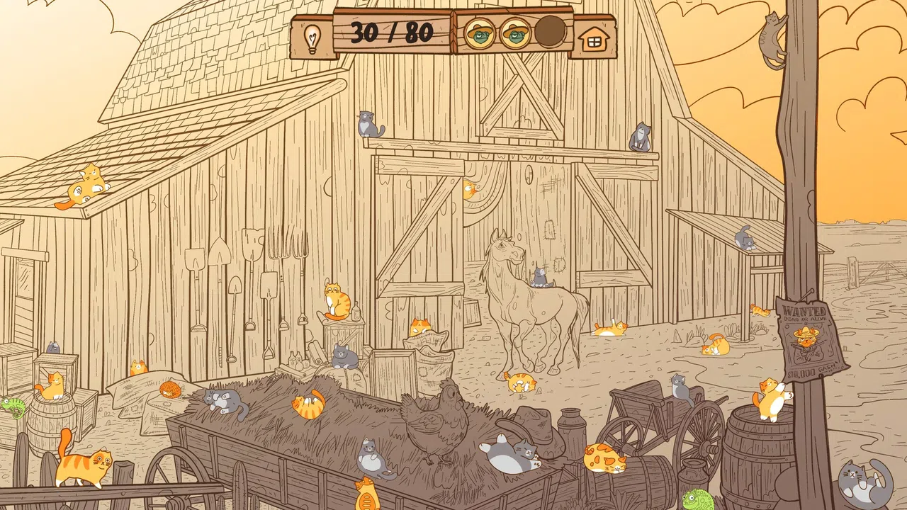 Cats Visiting Wild West Screenshot 1