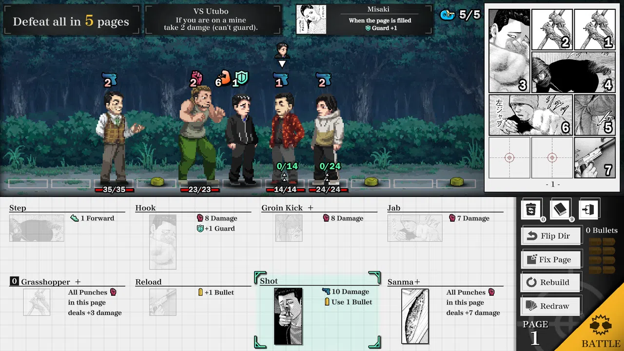 The Fable: Manga Build Roguelike Demo Screenshot 3