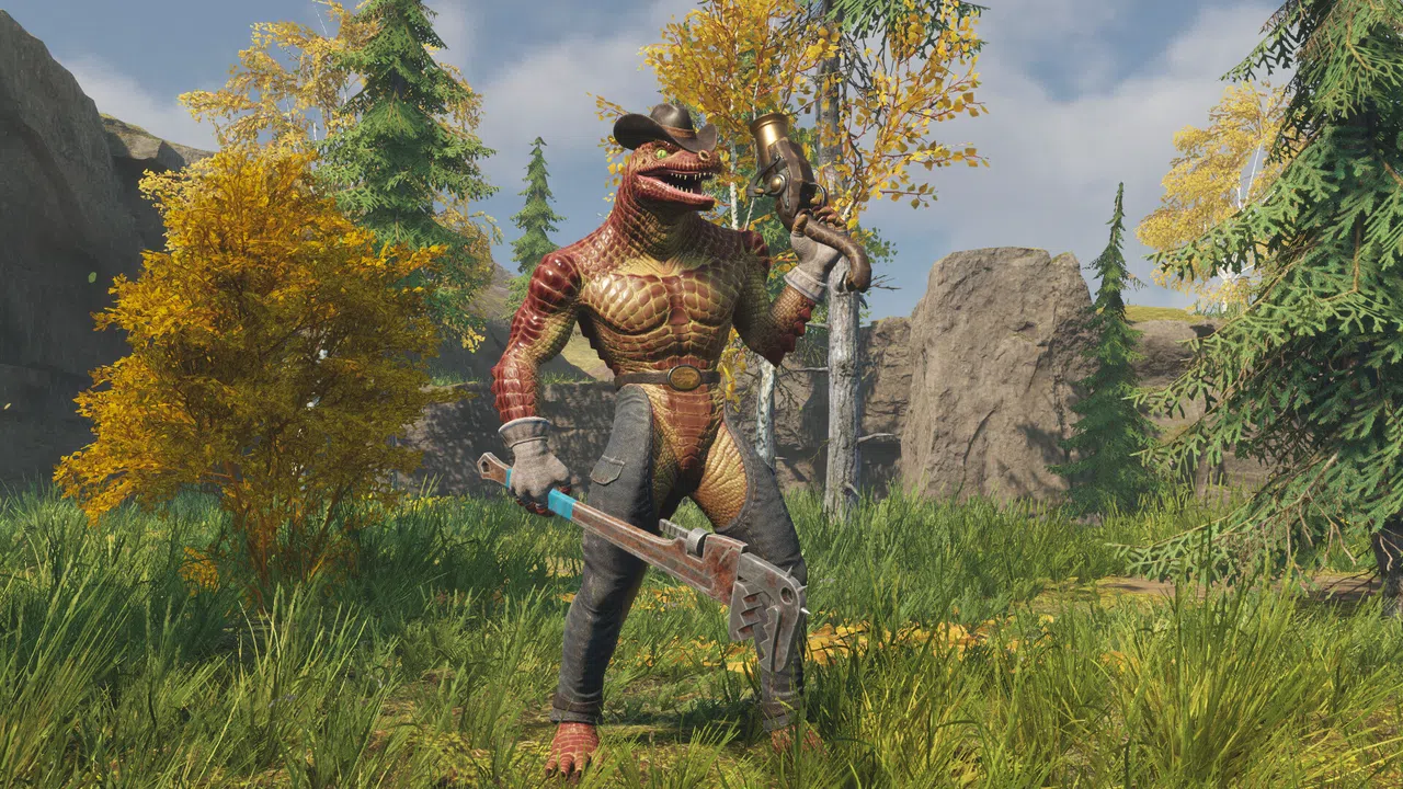 Lizards Must Die 2 - Character "George the Red Lizard" Screenshot 1