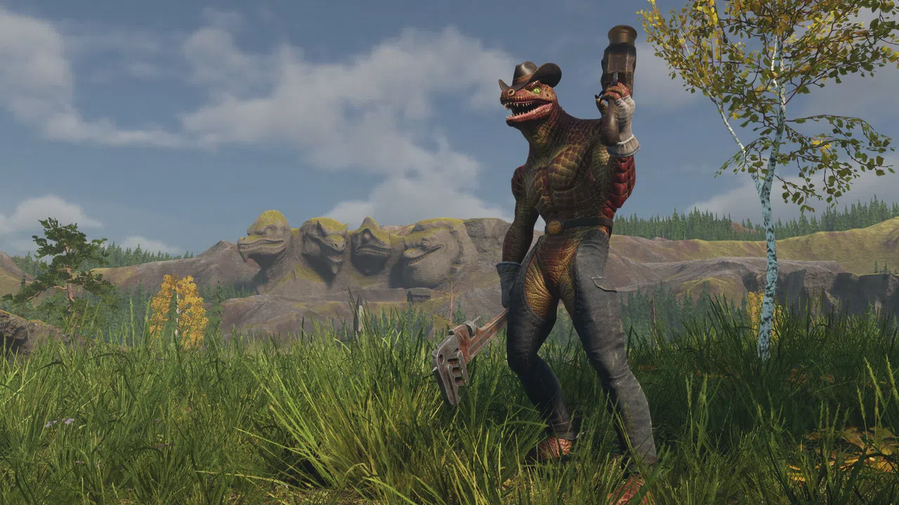 Lizards Must Die 2 - Character "George the Red Lizard" Screenshot 0