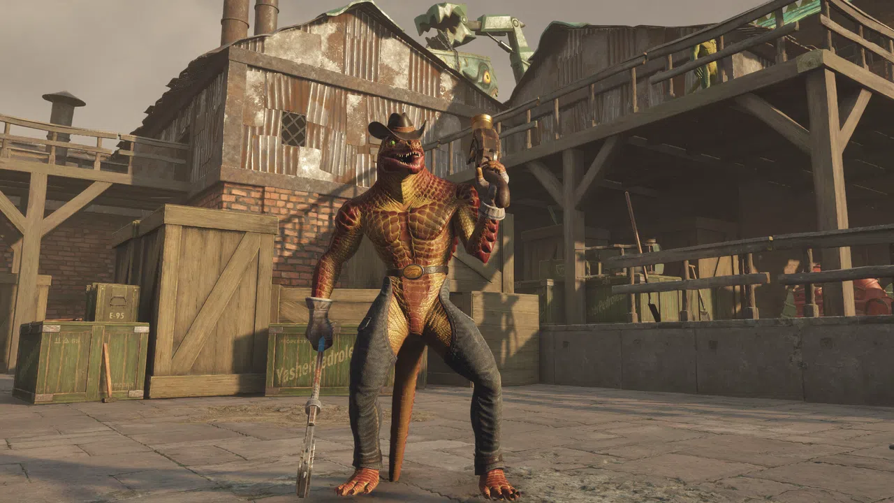 Lizards Must Die 2 - Character "George the Red Lizard" Screenshot 2