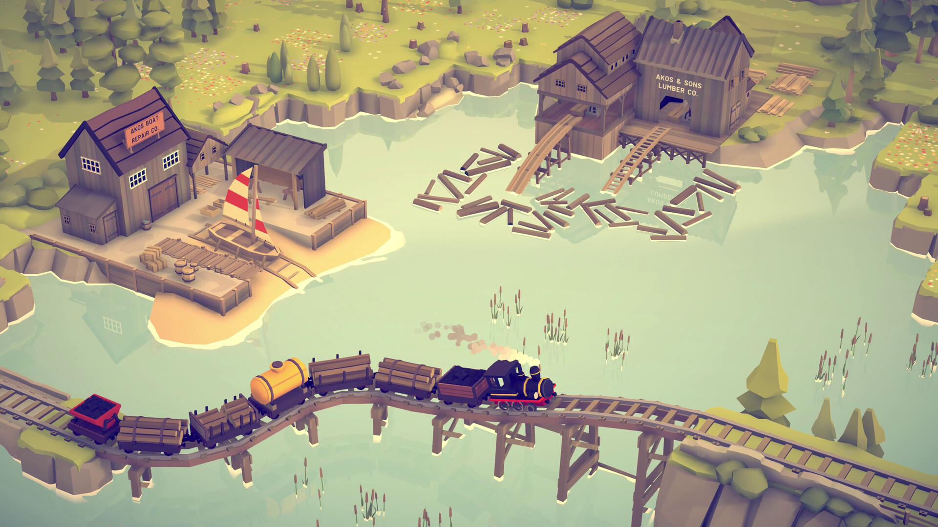 Islands & Trains Screenshot 0