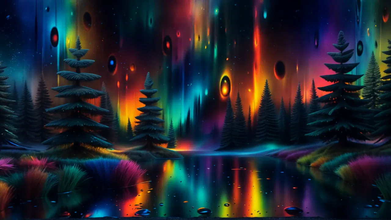 AI-VJ - Psy 1 Visuals Screenshot 1