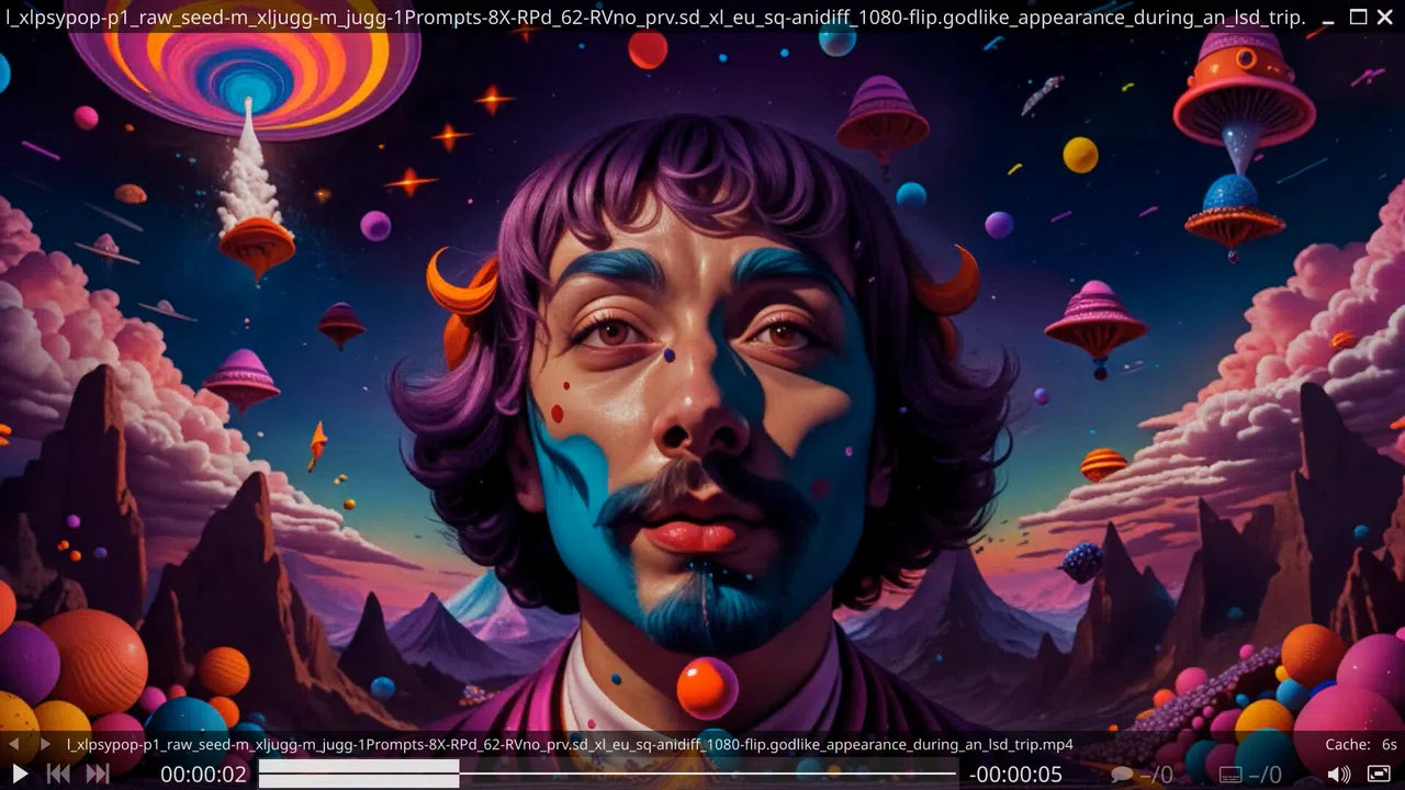 AI-VJ - Psy 1 Visuals Screenshot 8