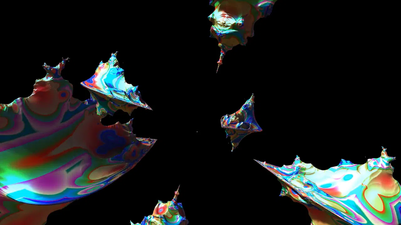 AI-VJ - Fractals 1 Visuals Screenshot 3