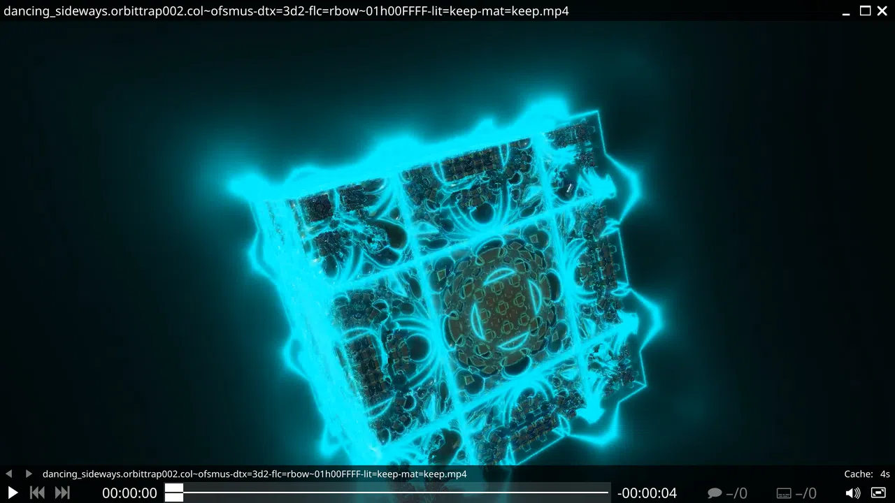 AI-VJ - Fractals 1 Visuals Screenshot 2