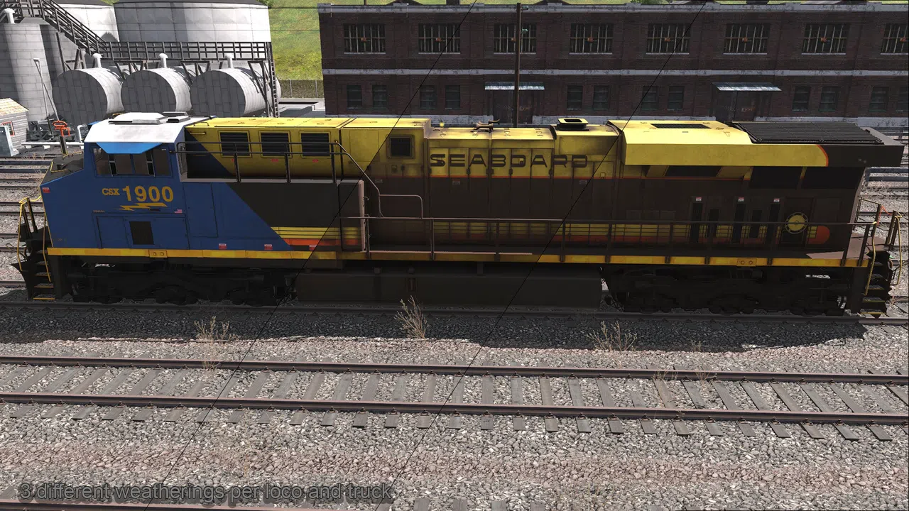 Trainz Plus DLC - Pro Train: CSX Heritage Loco Bundle 3 Screenshot 2