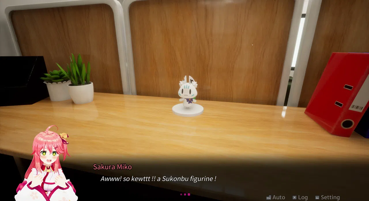 Holo ADV: SakuraSingularity.exe Demo Screenshot 2