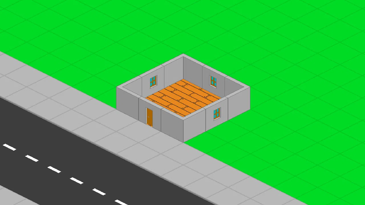 Isometric House Builder Screenshot 1