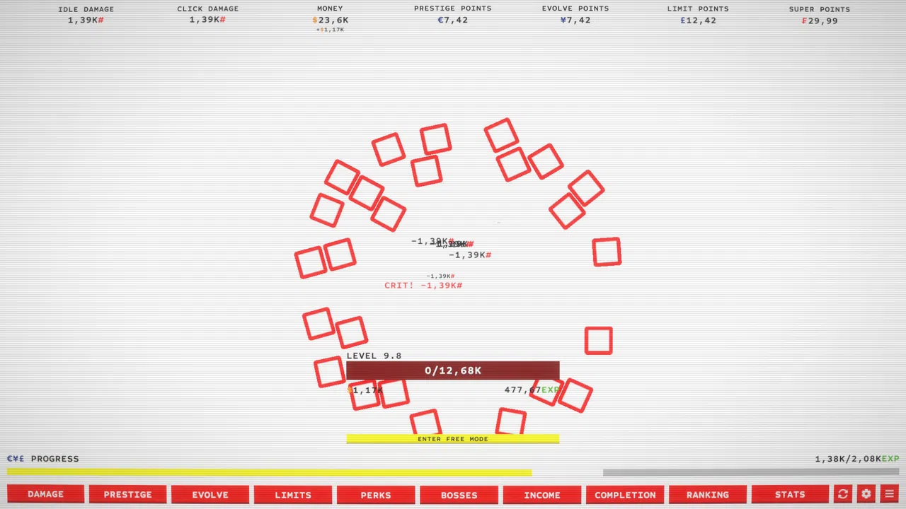 Idle Rect Screenshot 1