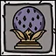 A crystal ball icon