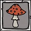A fly agaric icon