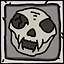 A skull icon