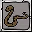 A snake icon
