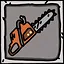 A chainsaw icon