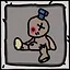 A voodoo doll icon
