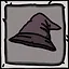 A witch hat icon