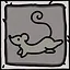 A rat icon