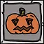 A pumpkin icon