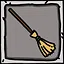 A broom icon