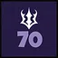 Reach level 70 icon