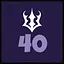 Reach level 40 icon