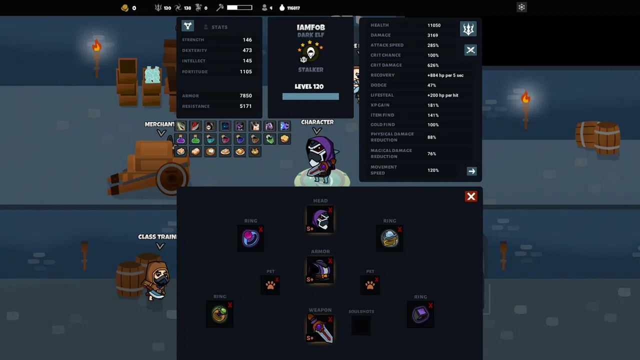Ultimate Auto-RPG: Tower Walker Screenshot 2
