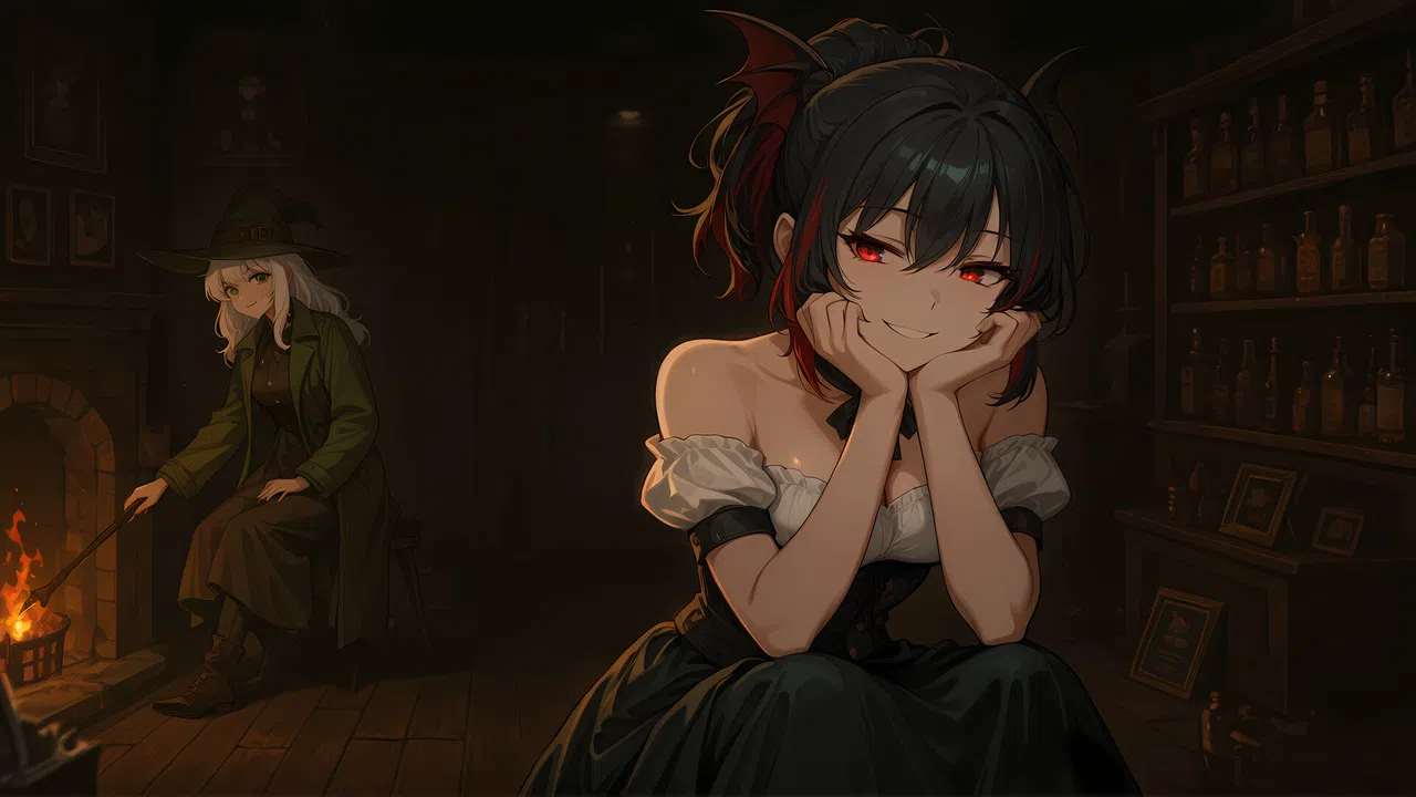 A Christmas Carol: But With Anime Girls Screenshot 1