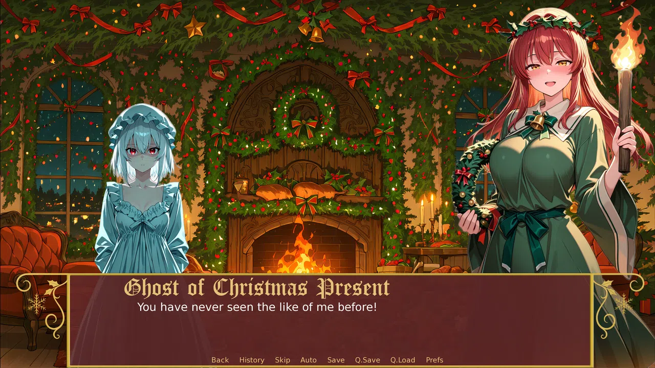 A Christmas Carol: But With Anime Girls Screenshot 7