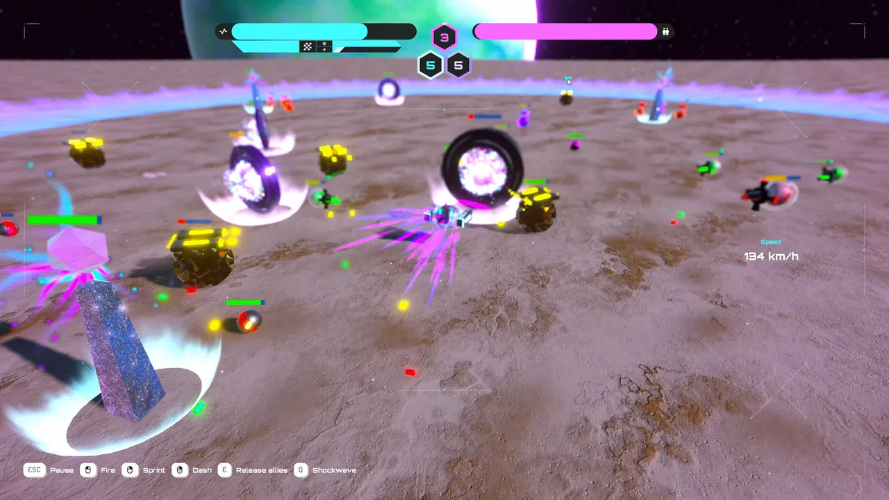 Arc’s Glitch Defender Demo Screenshot 6