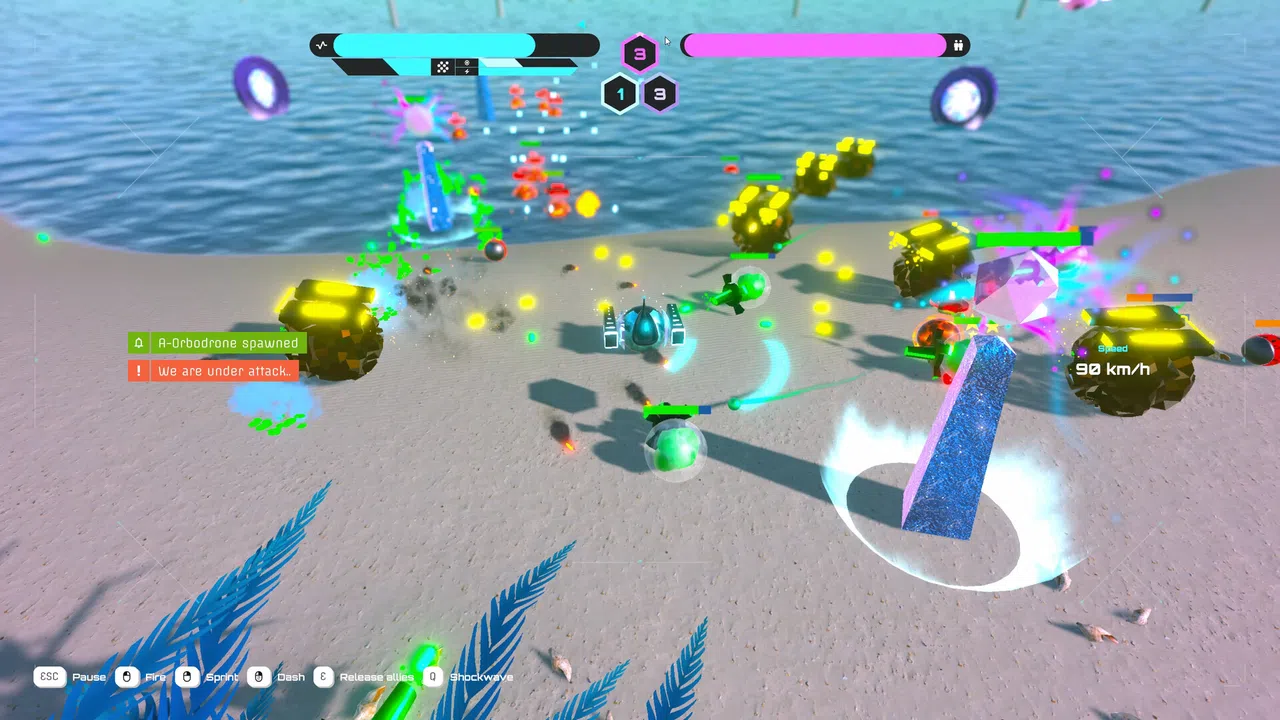 Arc’s Glitch Defender Demo Screenshot 3