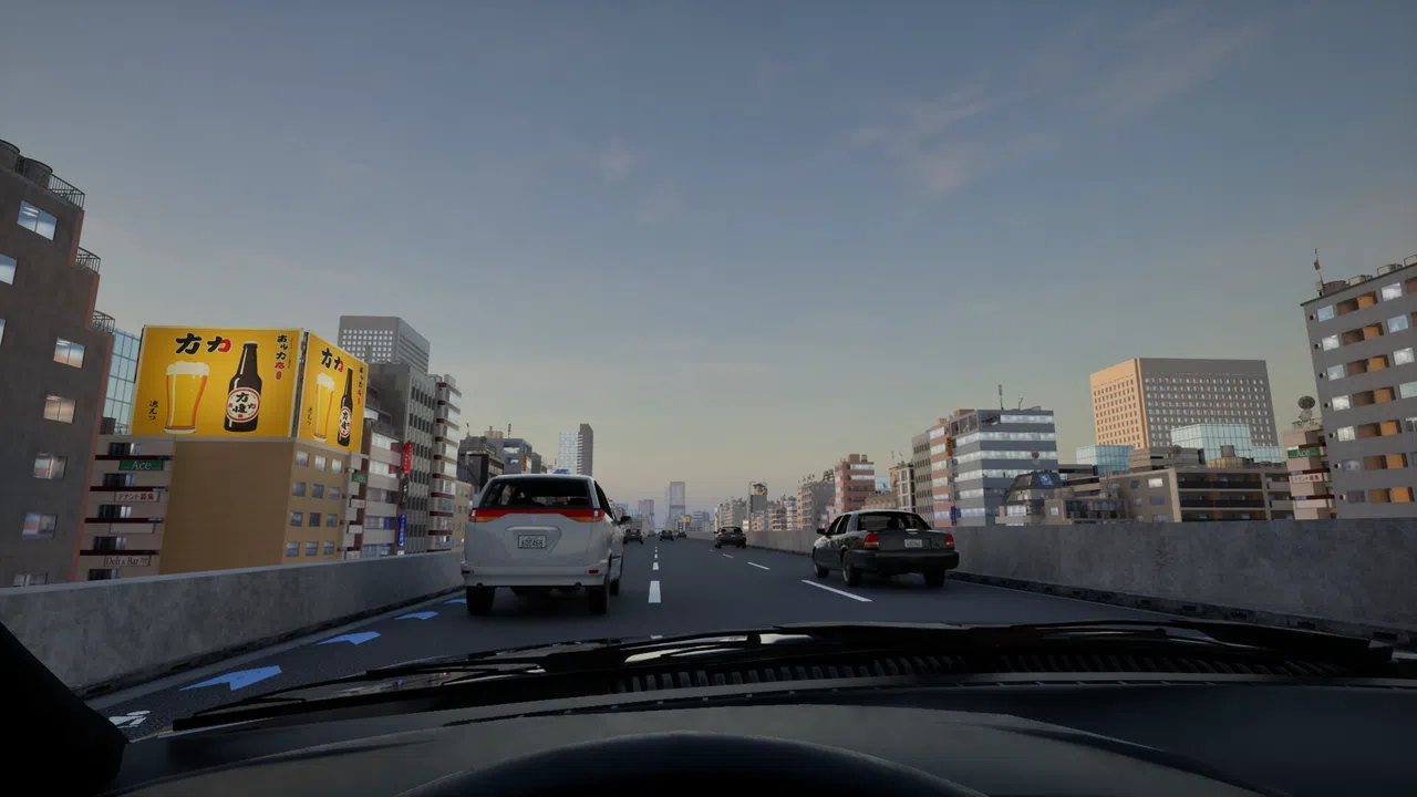 Tokyo Line Drive Screenshot 1