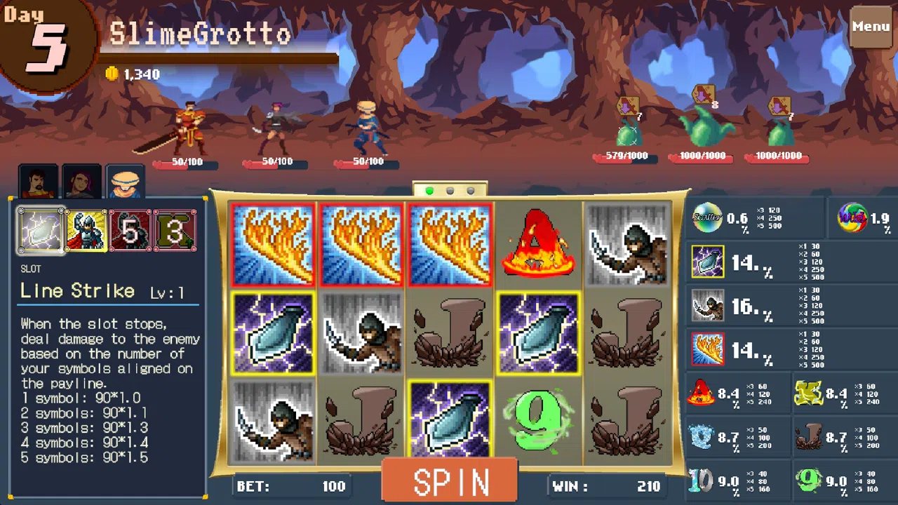Slot Heroes: Reels of Fate Screenshot 0