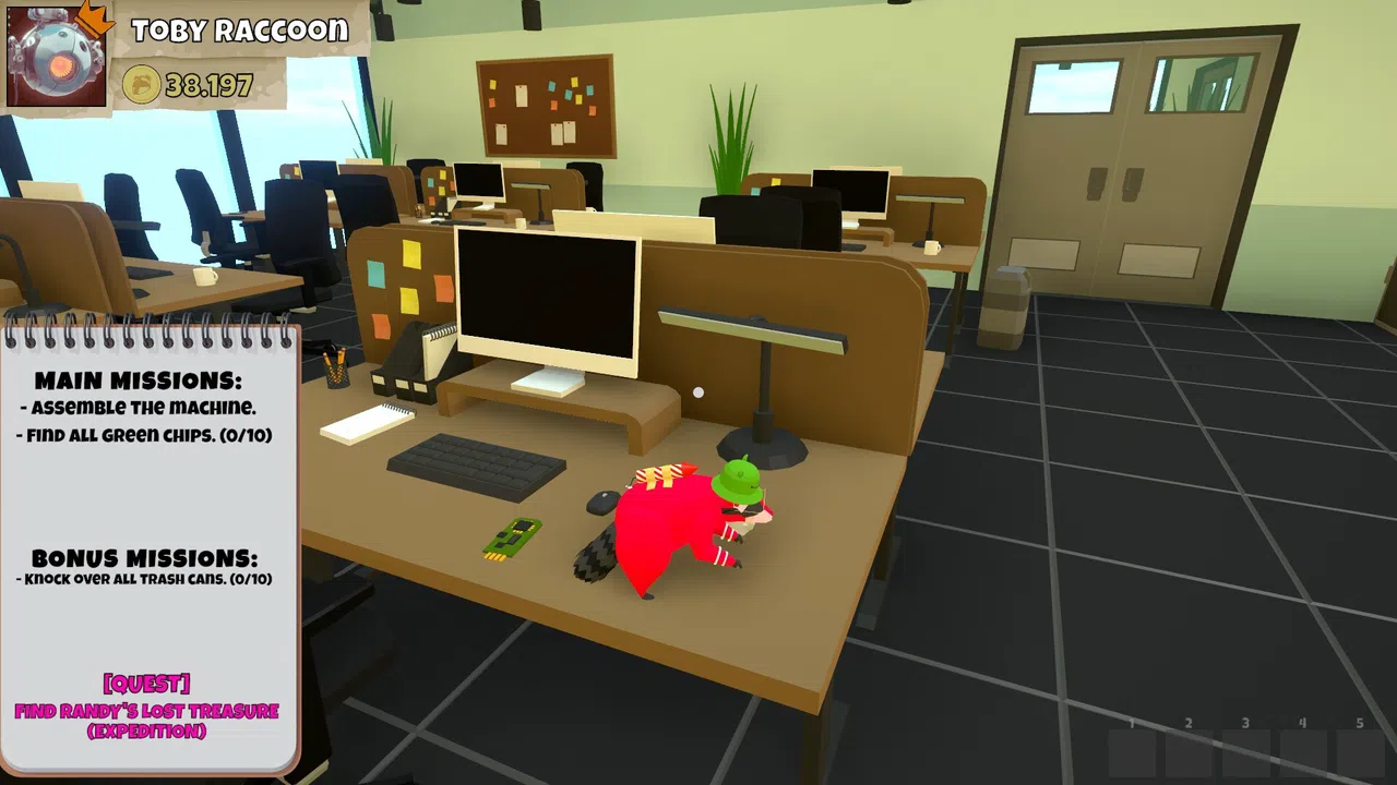 Jumbling Raccoons Demo Screenshot 4