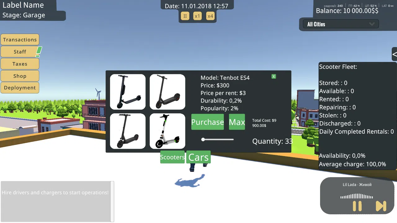 Kicksharing Tycoon Screenshot 2