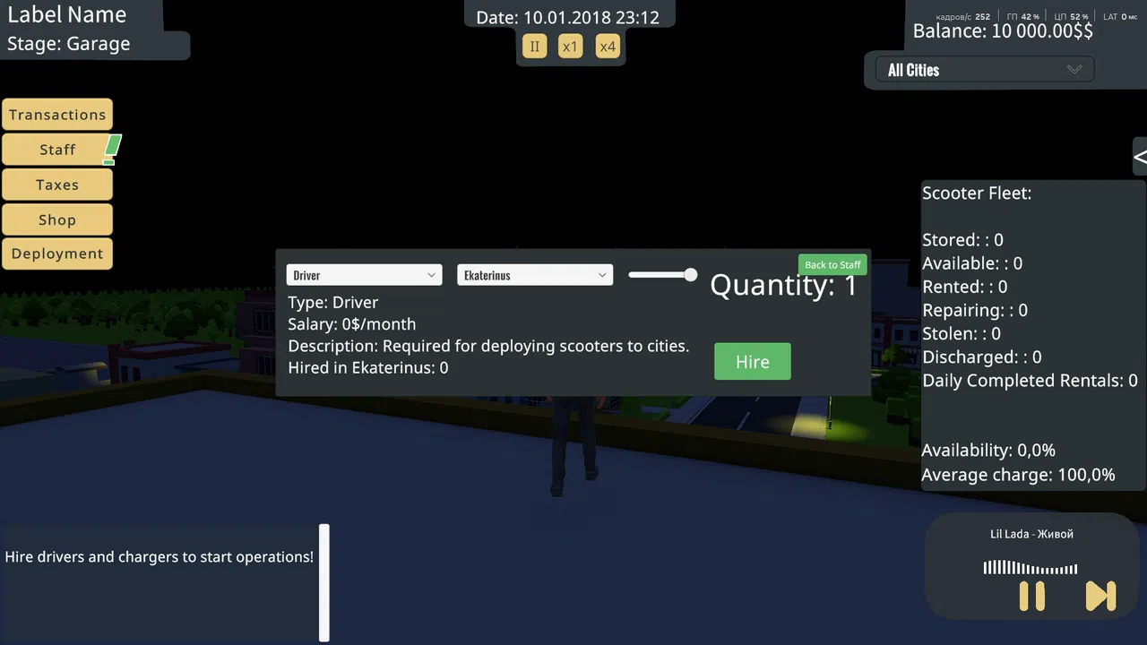 Kicksharing Tycoon Screenshot 0