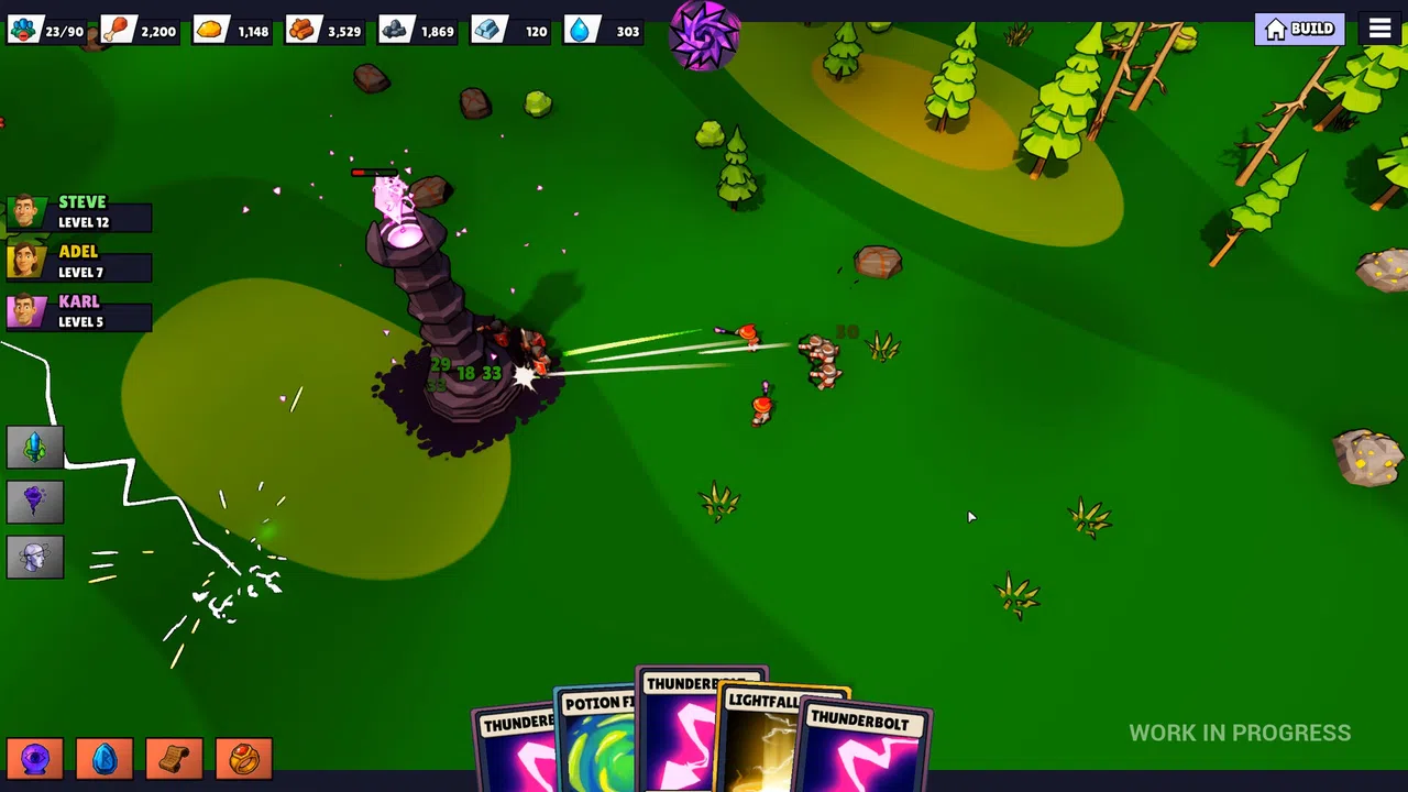 Throne Raiders Screenshot 1