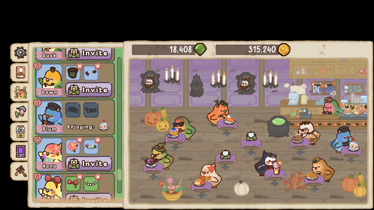 Cafe Cafe: Idle Bird Collector Screenshot 4