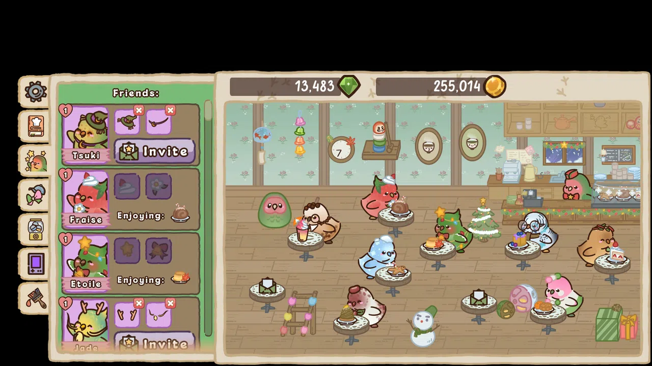 Cafe Cafe: Idle Bird Collector Screenshot 1