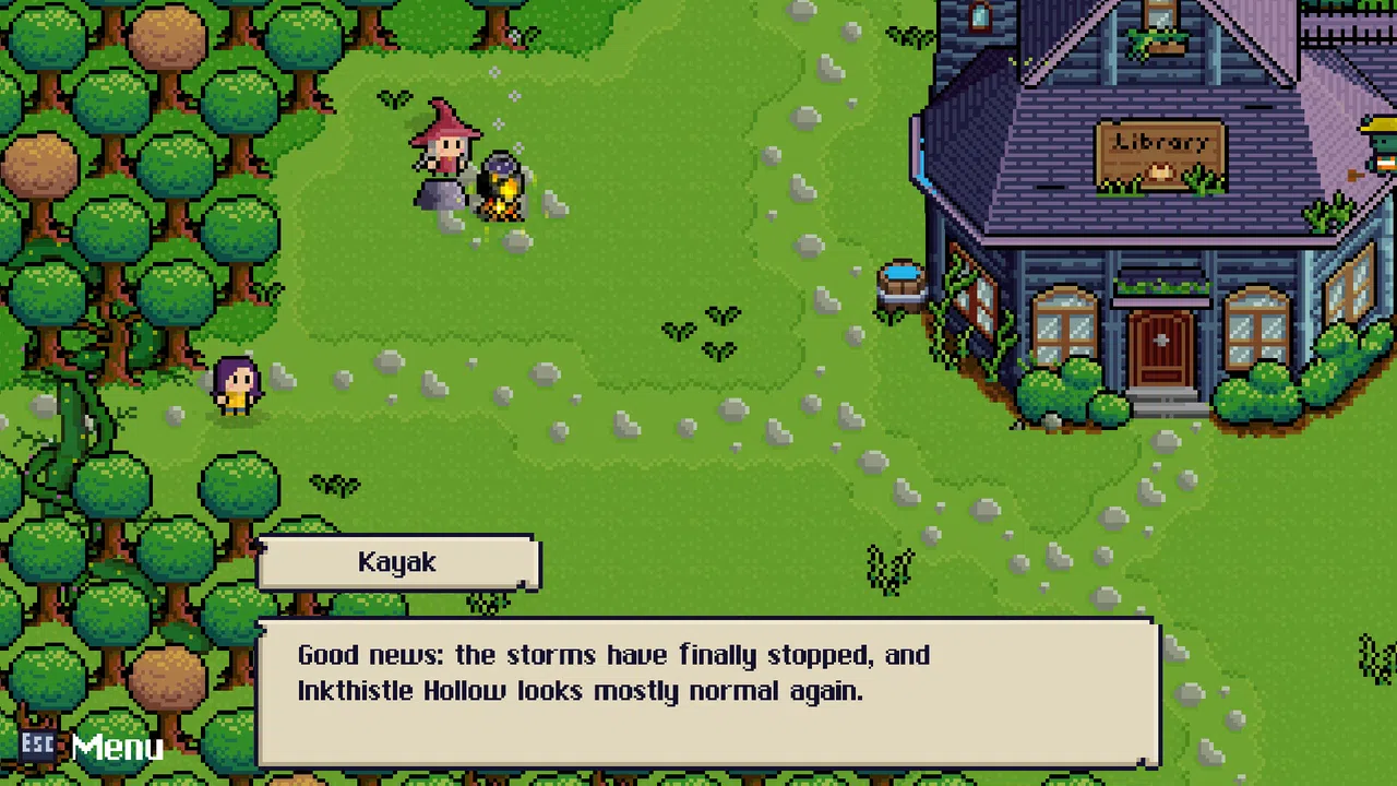 Fractured Library Demo Screenshot 1