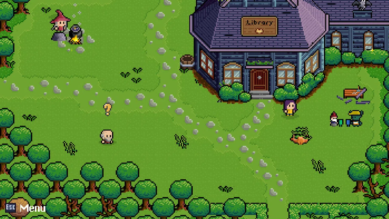 Fractured Library Demo Screenshot 4