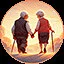 Grow old along with me, the best is yet to be icon