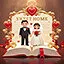 Love in marriage is sugar-dusted icon