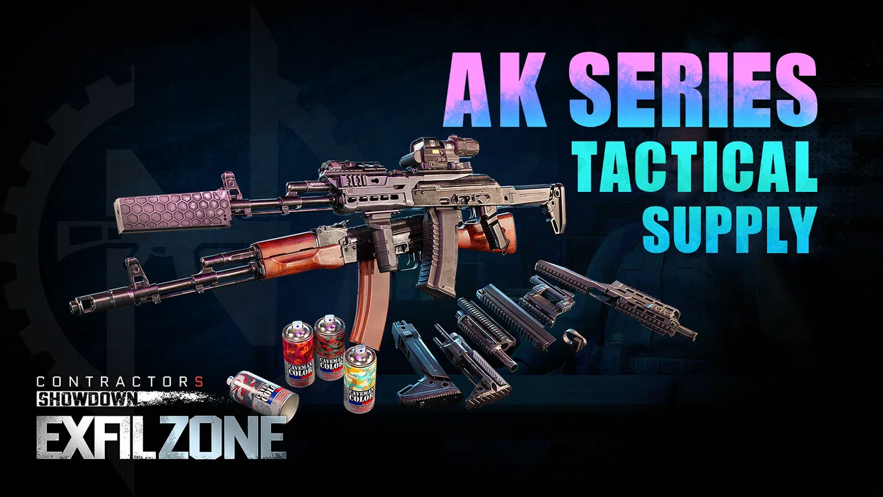 Contractors Showdown : ExfilZone - Anna's AK series AK74N Tactical Supply Pack Screenshot 0